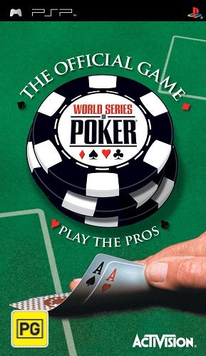Activision World Series Of Poker The Official Game Play The Pros Refurbished PSP Game